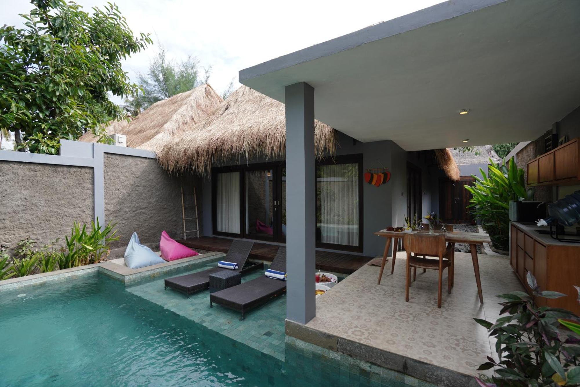 A Villa Gili Air Exterior photo