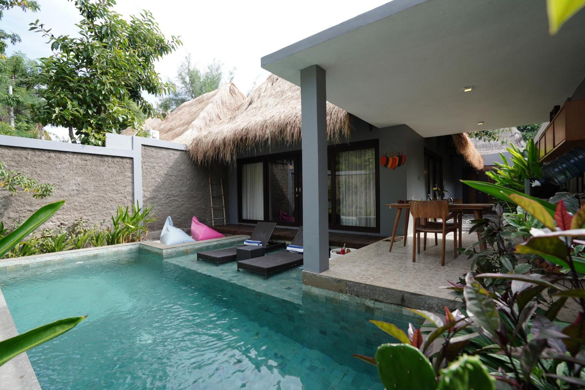 A Villa Gili Air Exterior photo