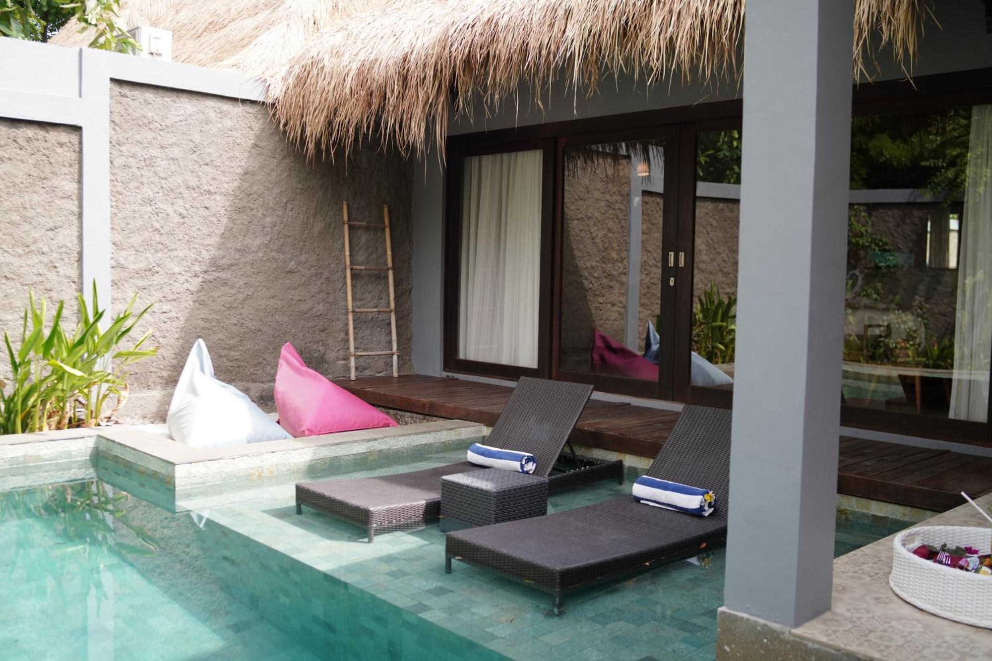 A Villa Gili Air Exterior photo